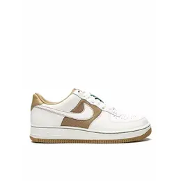 NIKE: Серебристые кроссовки  Air Force 1