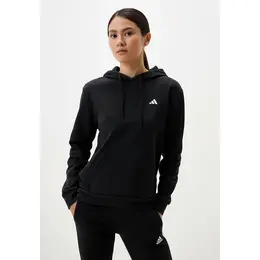 adidas: Чёрная толстовка  SL