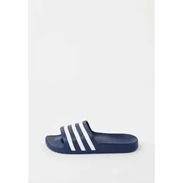 adidas: Синие шлёпанцы  Adilette Aqua