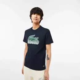 LACOSTE: Прямая футболка 