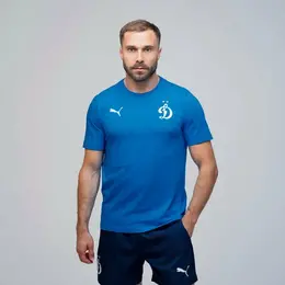 PUMA: Синяя футболка 