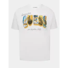 GUESS: Белая футболка 