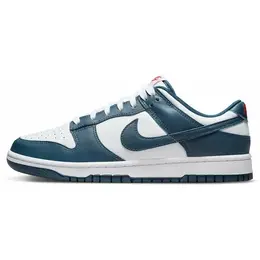 NIKE: Белые кеды  Dunk Low Retro