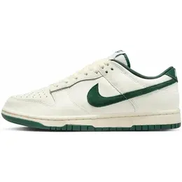 NIKE: Белые кеды  Dunk Low