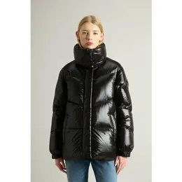 Woolrich: Чёрный пуховик 