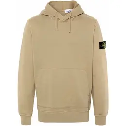 Stone Island: Коричневая толстовка 