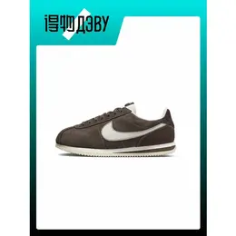 NIKE: Коричневые кроссовки  Cortez