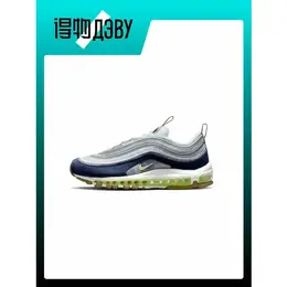 NIKE: Голубые кроссовки  Air Max 97