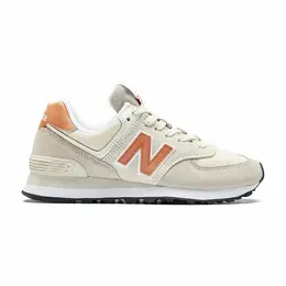 New Balance: Серые кроссовки  574