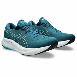 ASICS: Синие кроссовки 