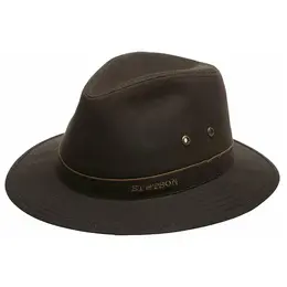 STETSON: Коричневая шляпа 