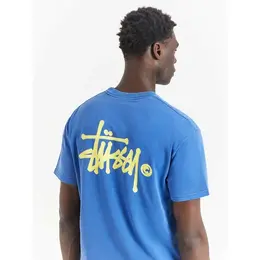 Stussy: Синяя футболка 