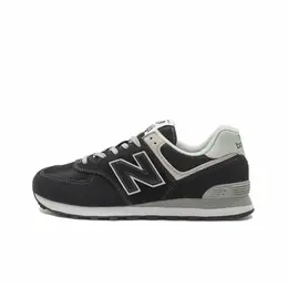 New Balance: Чёрные кроссовки  574