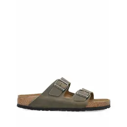 Birkenstock: Зелёные шлёпанцы 