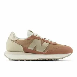 New Balance: Коричневые кроссовки  237