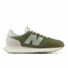 New Balance: Зелёные кроссовки  237