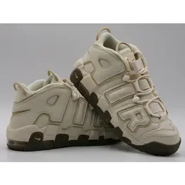 NIKE: Бежевые кроссовки  Air More Uptempo 96