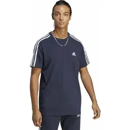 adidas: Футболка  Essentials в полоску