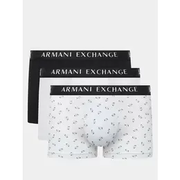 Armani Exchange: Чёрные трусы 