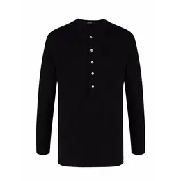 Tom Ford: Чёрный свитшот  Henley