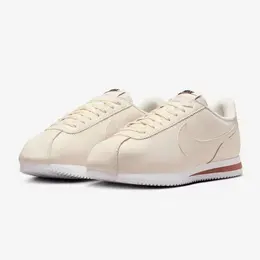 NIKE: Бежевые кроссовки  Cortez