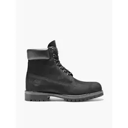 Timberland: Чёрные ботинки 