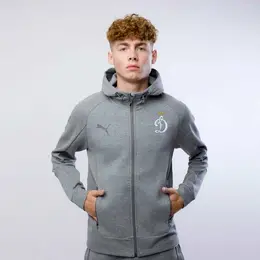 PUMA: Серая толстовка 