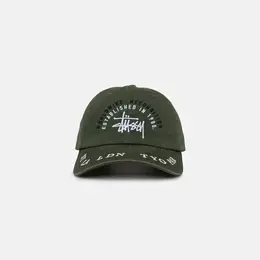 Stussy: Зелёная кепка 