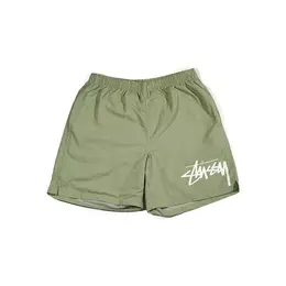 Stussy: Шорты цвета хаки 