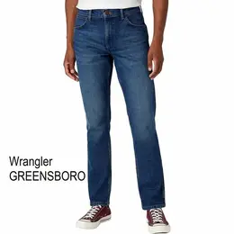 Wrangler: Синие джинсы 