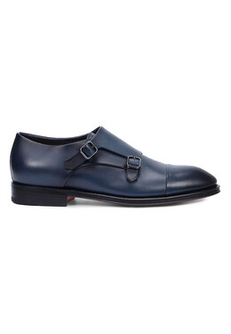 SANTONI: Синие туфли 