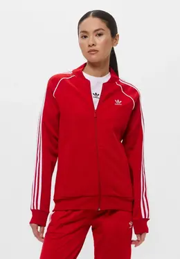 adidas Originals: Красная толстовка 