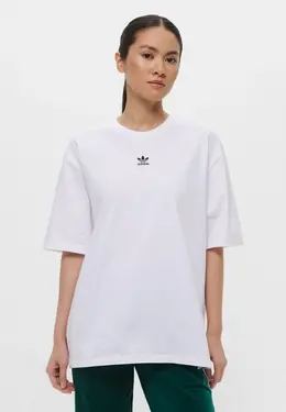 adidas Originals: Белая футболка 