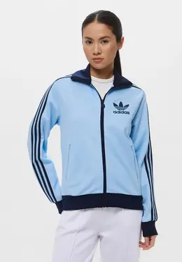 adidas Originals: Голубая толстовка 