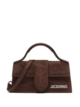 Jacquemus: Коричневая сумка-шоппер  Le Bambino
