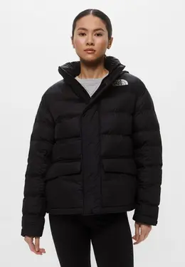 The North Face: Чёрный пуховик 