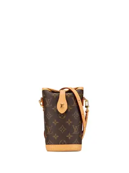 Louis Vuitton Pre-Owned: Коричневая сумка через плечо 