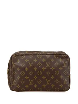 Louis Vuitton Pre-Owned: Коричневый клатч 