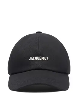 Jacquemus: Чёрная кепка  La Casquette