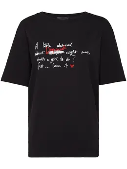 DSQUARED2: Чёрная футболка 