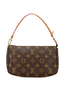Louis Vuitton Pre-Owned: Коричневая сумка 