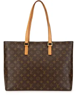 Louis Vuitton Pre-Owned: Коричневая сумка-шоппер 