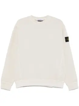 Stone Island: Бежевый свитшот  Compass