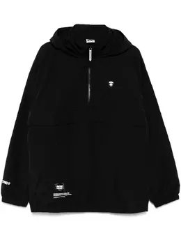 AAPE BY *A BATHING APE®: Чёрная куртка 