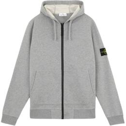 Stone Island: Серая куртка 