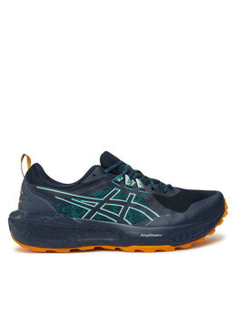 Asics: Синие кроссовки 