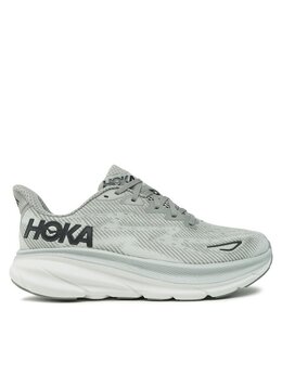 HOKA: Серые кроссовки 