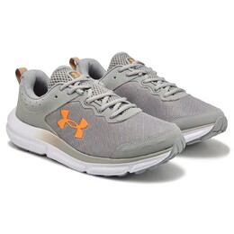 Under Armour: Серые кроссовки 