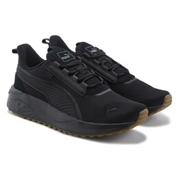 PUMA: Чёрные кроссовки 