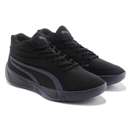 PUMA: Чёрные кроссовки 